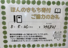 ほんのきもち実績報告