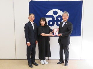 伊達飲食店組合より寄付をいただきました