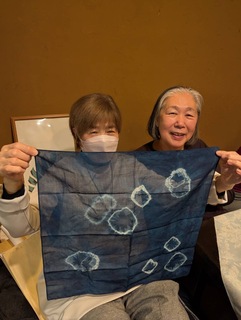 【民児協】伊達高等養護学校にて藍染体験