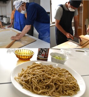 男の趣味づくりセミナー開催(そば打ち体験)しました