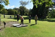 伊達市老人クラブ連合会 秋季パークゴルフ大会を開催しました